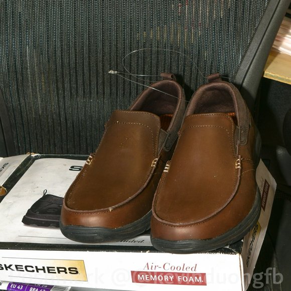 Skechers Shoes‎ Relaxed Fit Harper Forde Loafer Brown . Leather Round main image 4